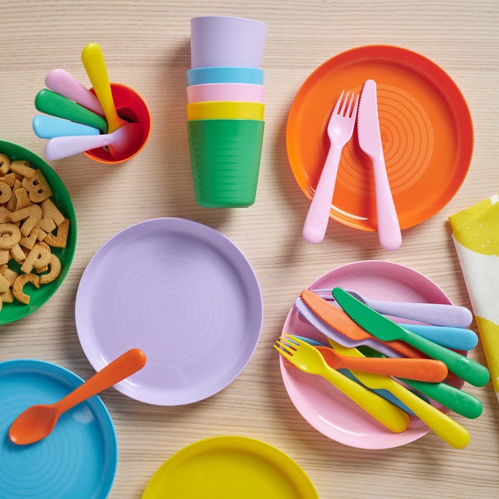 KALAS 36-Piece Colorful Dinnerware Set - Picture 2 of 11